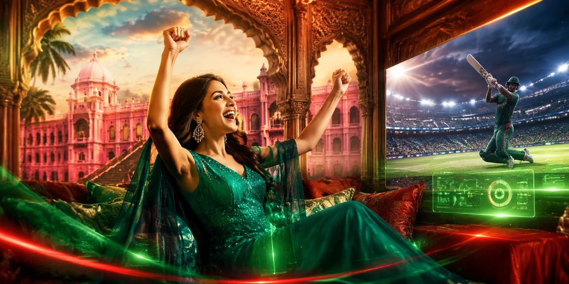 ঢাকায় ক্রিকেট বিটিং অ্যাপ উপভোগ করছে একজন ব্যবহারকারী